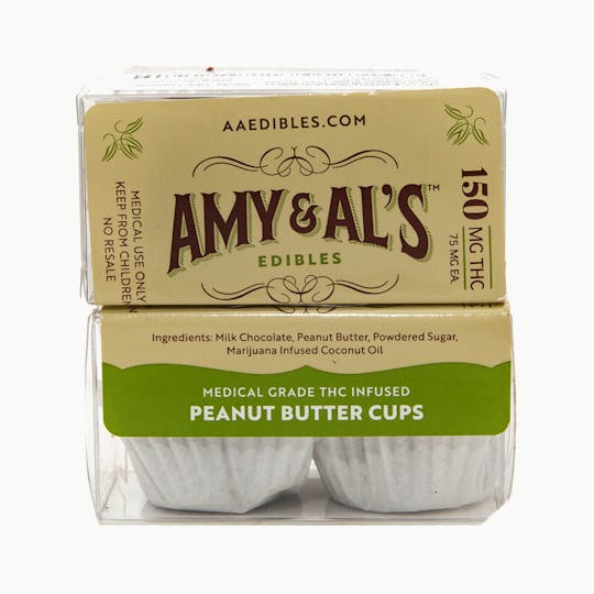Amy and Al's Edibles - Peanut Butter Cups 150mg - 1