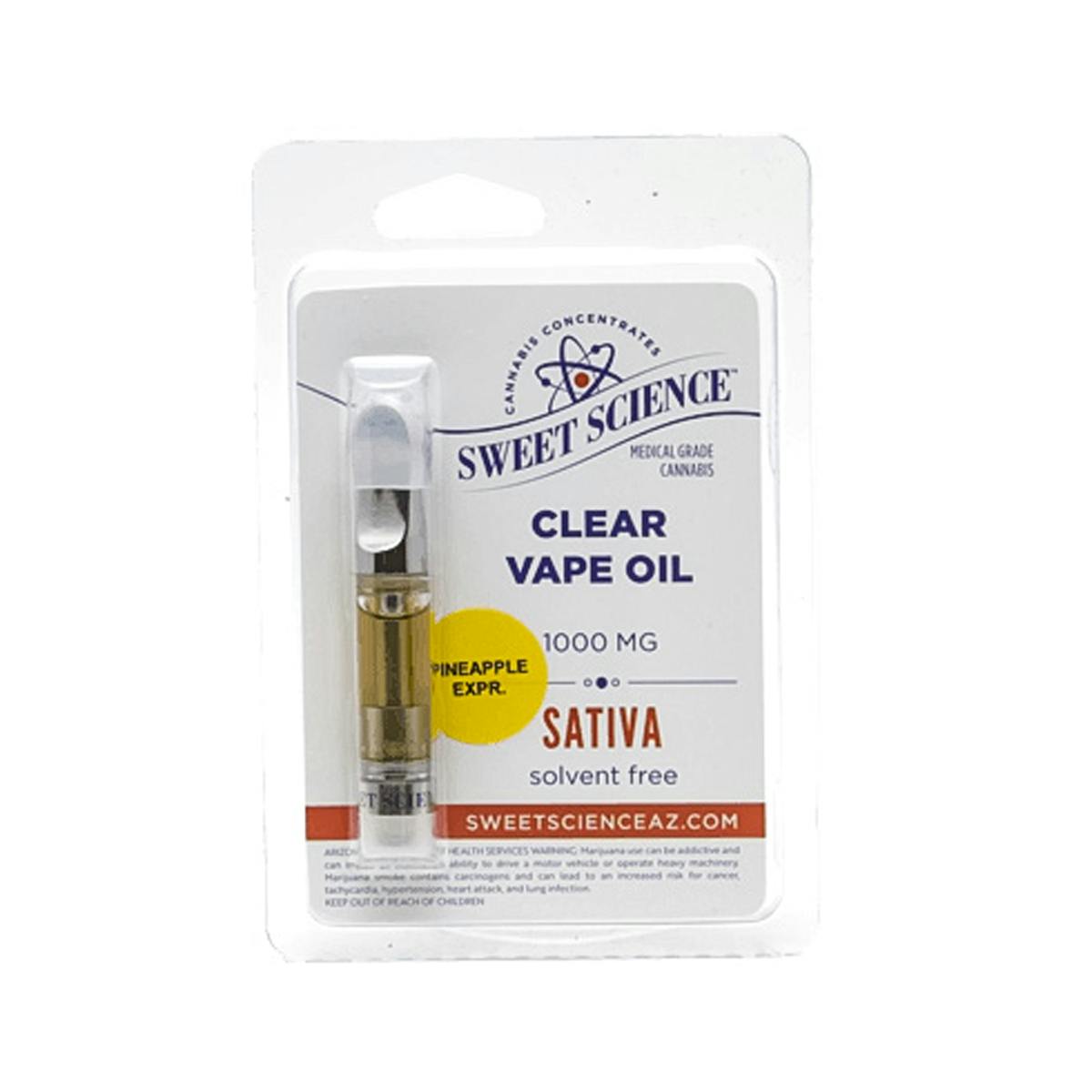 Sweet Science Concentrates - Pineapple Express -Sweet Science Cartridge - 1