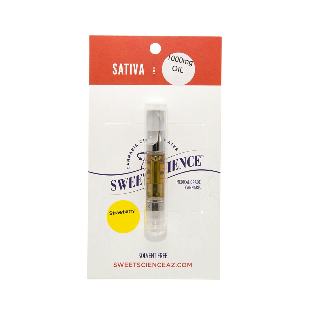 Sweet Science Concentrates - Strawberry Sativa - Sweet Science Cartridge - 1