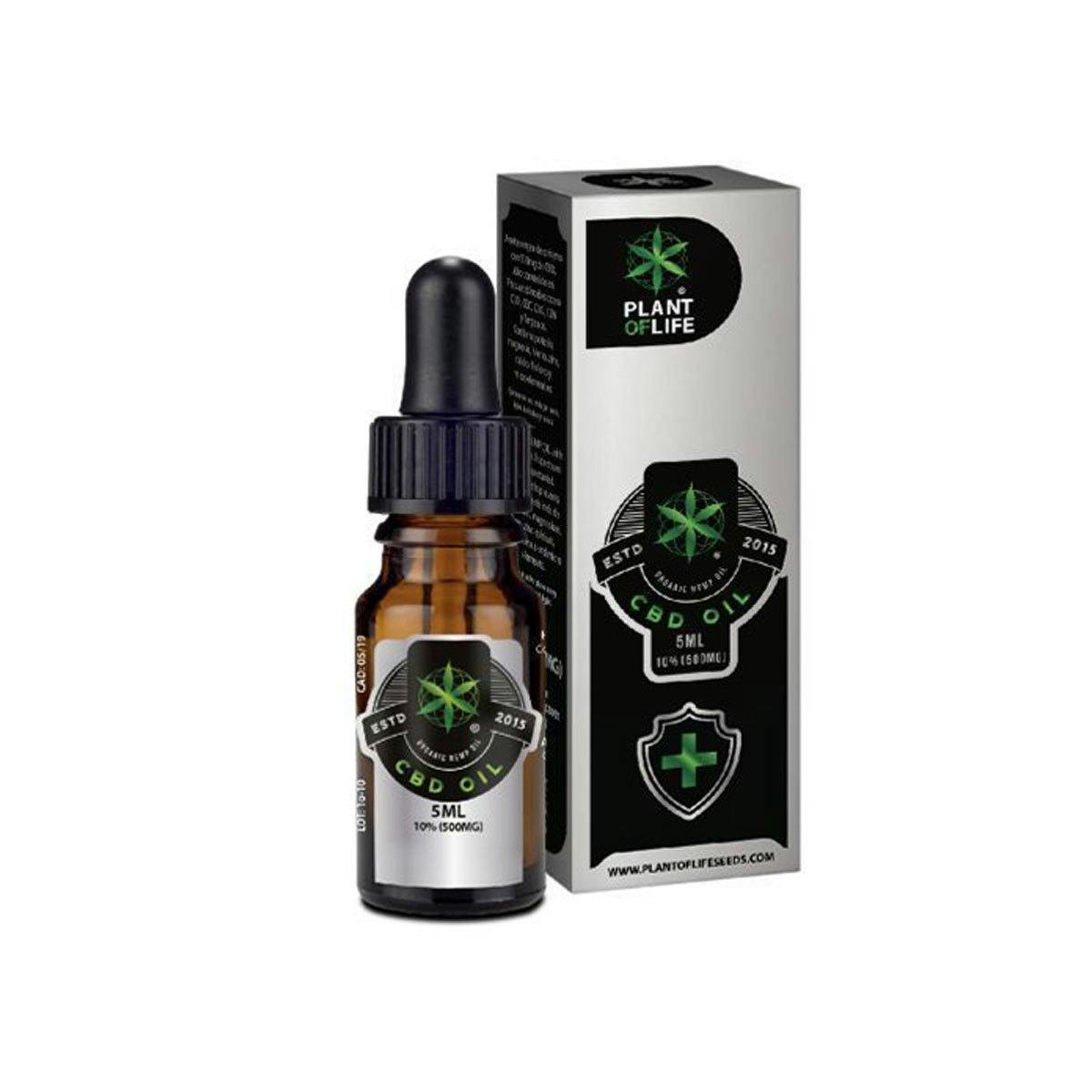 Plant Of Life - CBD OIL 10%-5ml-500mg - 1