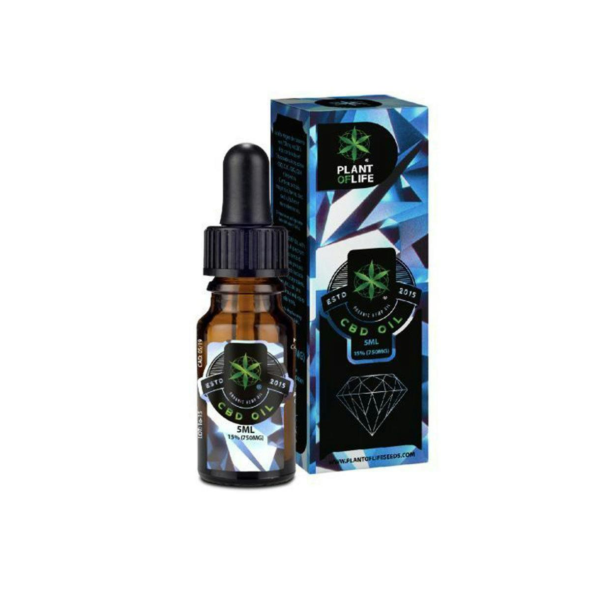 Plant Of Life - CBD OIL 15%-5ml-750mg - 1
