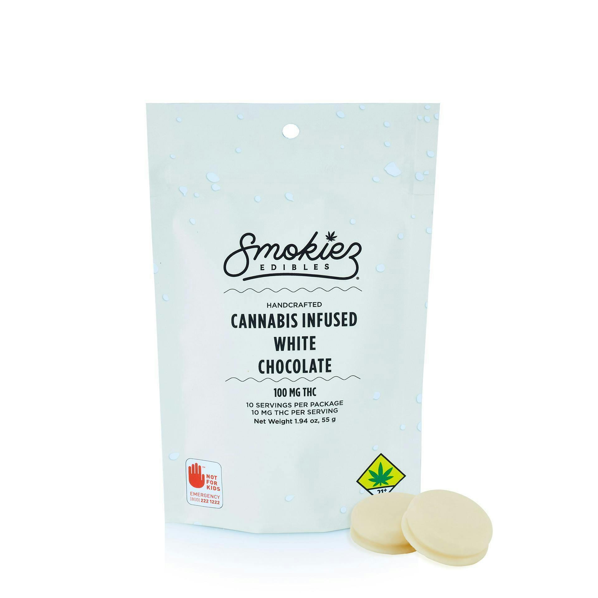 Smokiez Edibles - White Chocolate | 100mg - 1