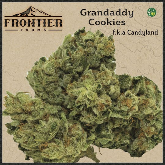 Frontier Farms Cannabis - Grandaddy Cookies Flower - 1