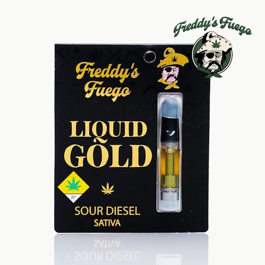 Freddy's Fuego - Sour Diesel Liquid Gold Cartridge 1g - 1