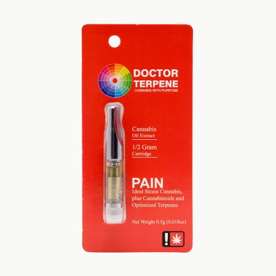 Doctor Terpene - PAIN Vape Cartridge - 1