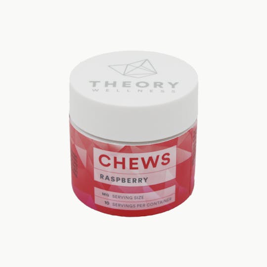 Theory Wellness - Raspberry Chews: THC (5-Pack) - 1
