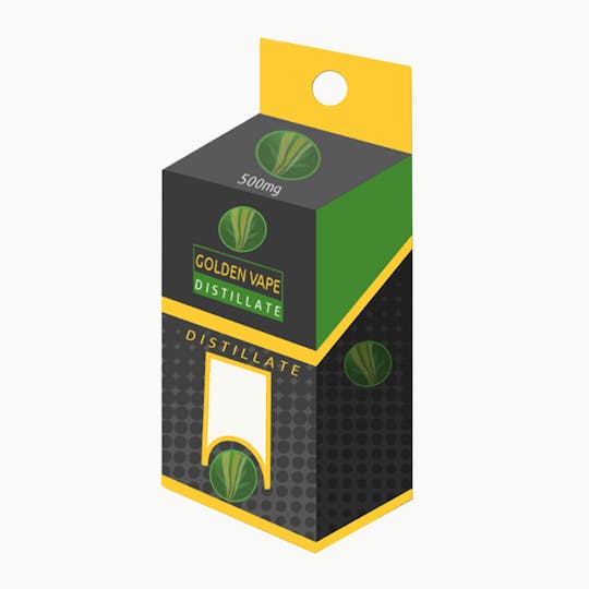 Golden Vape - Banana Kush Cartridge - 1