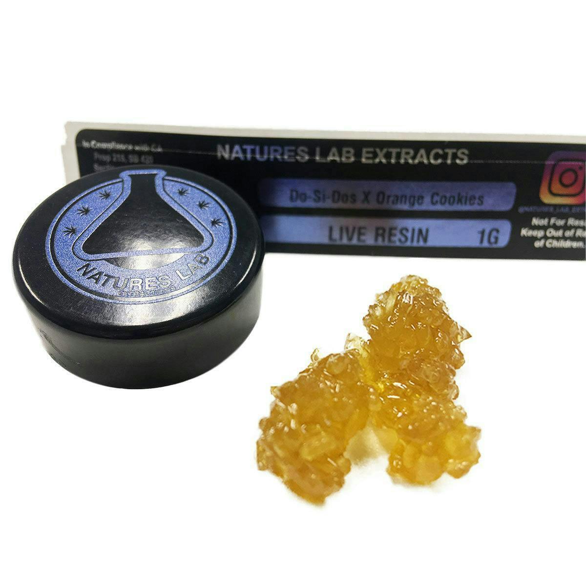 Natures Lab Extracts - Natures Lab Extracts | Do-Si-Dos x Orange Cookies | Live Resin | 1g - 1
