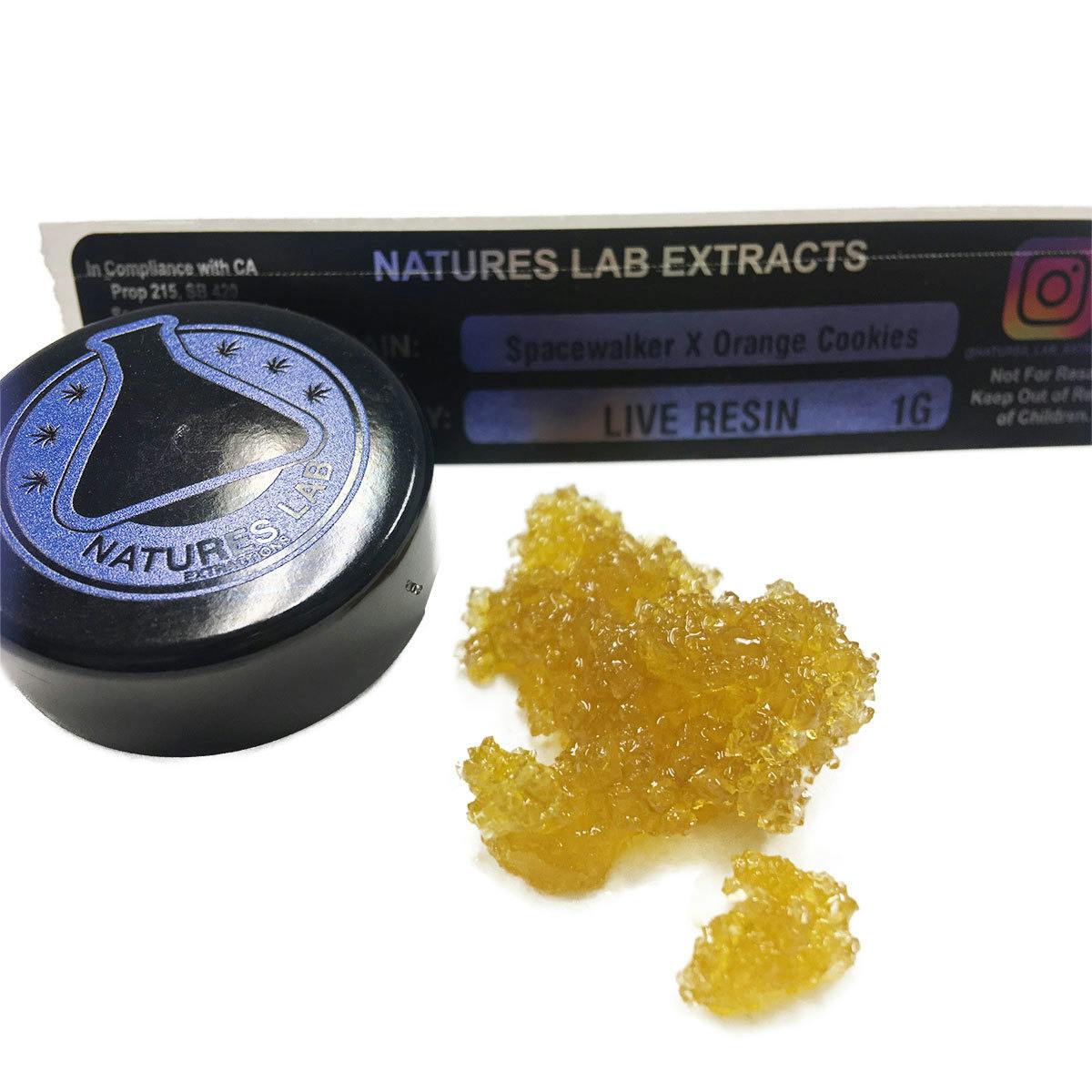 Natures Lab Extracts - Spacewalker x Orange Cookies Live Resin - 1