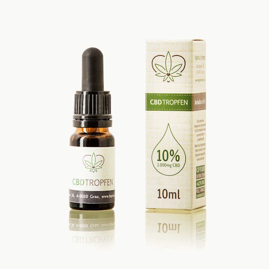 Hanf aufs Herz - CBD Tropfen 10% 10ml (1000mg CBD) - 1