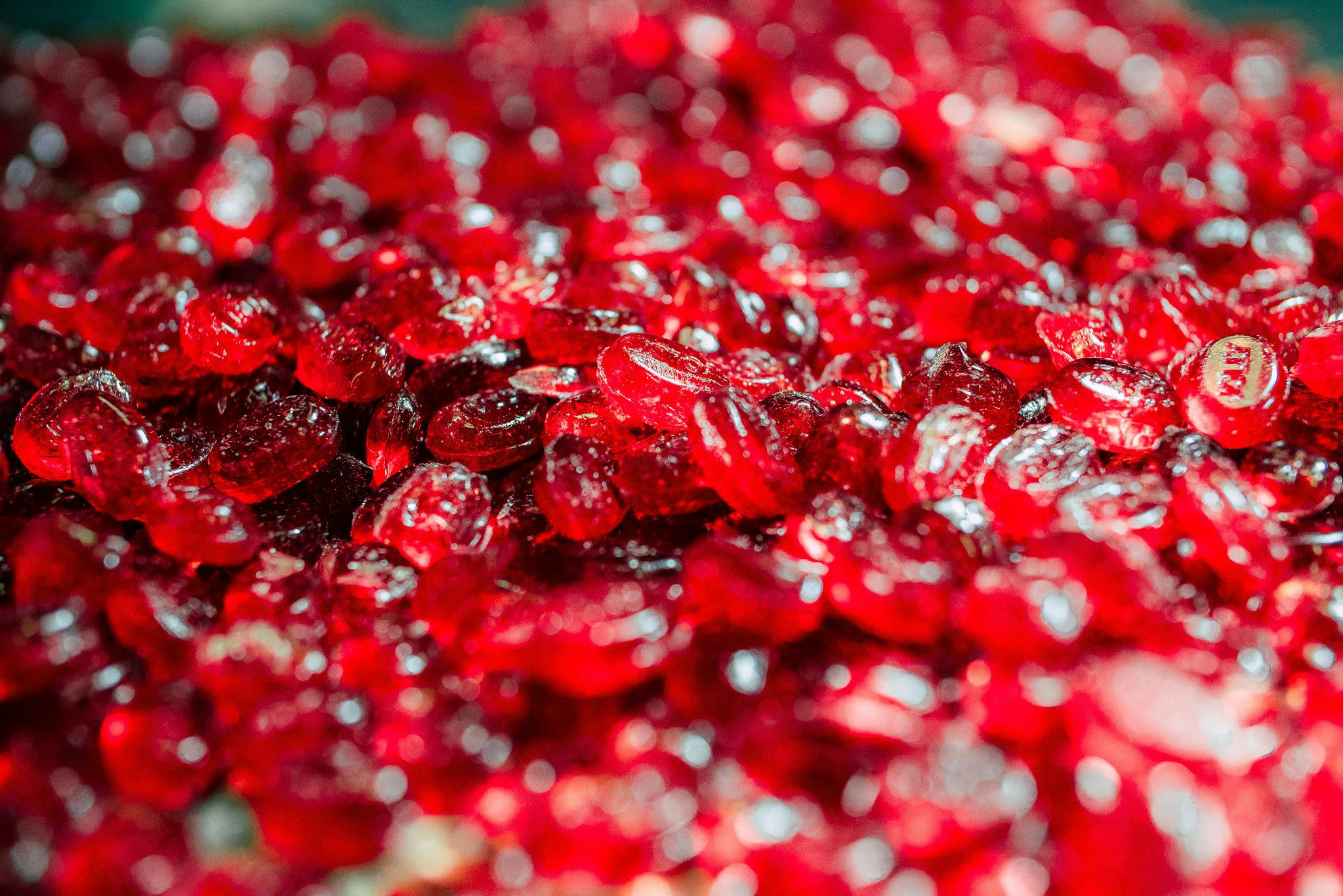 Jolly Greens - 5mg Organic Cane Sugar Oregon Berry Hard Candy - 1