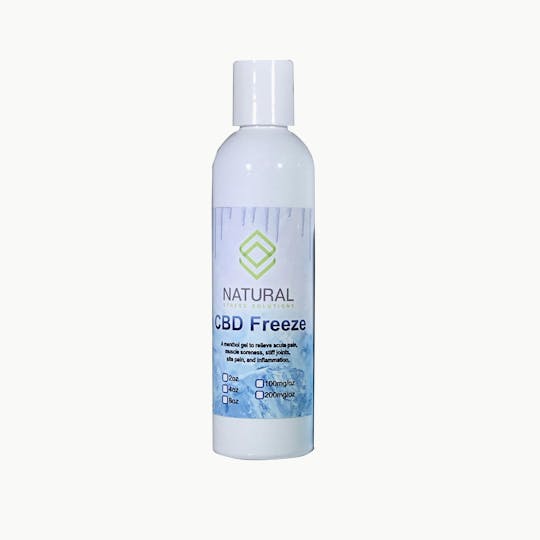 Natural Stress Solutions - Pure CBD-Freeze 4oz - 100mg - 1
