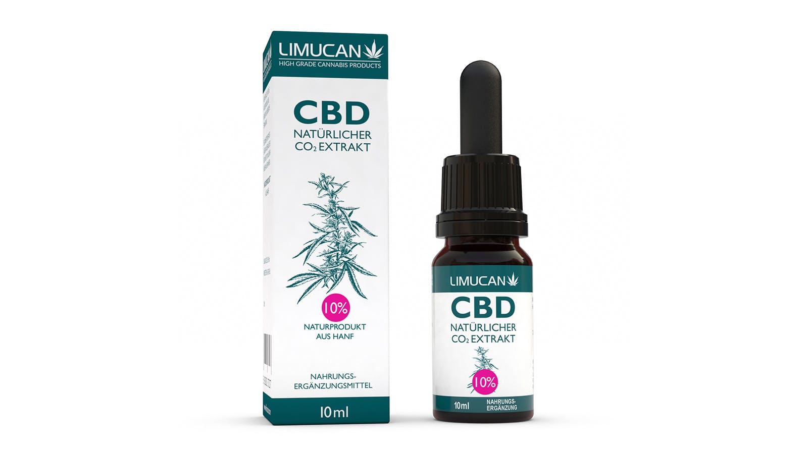 Limucan - Limucan CBD-Öl 10% natürlicher CO2 Extrakt - 1