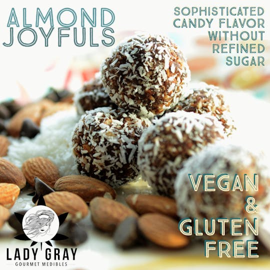 Lady Gray Gourmet Medibles - Almond Joyfuls | 4pk | 20mg - 1