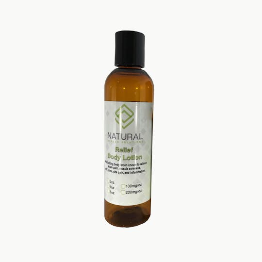 Natural Stress Solutions - Full Spectrum CBD Body Lotion 100mg/oz 8oz-Bottle - 1