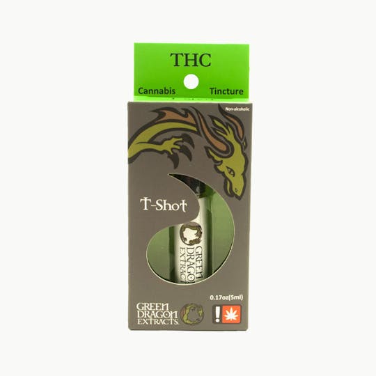 Green Dragon Extracts - THC "T-Shot" Tincture - 1