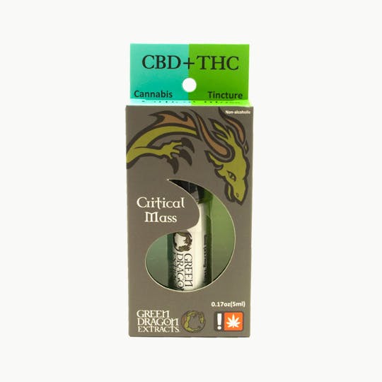 Green Dragon Extracts - CBD + THC Tincture - 1