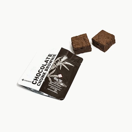 Evergreen Organix - Double Chocolate Chunk Brownies 100mg - 1