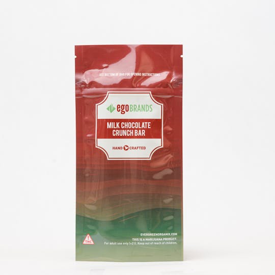 Evergreen Organix - Milk Chocolate Crunch Bar 100mg - 1