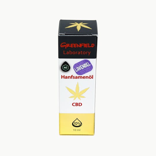 Greenfield - CBD Öl 10% mit Lavendel 10ml Greenfield Laboratory - 1