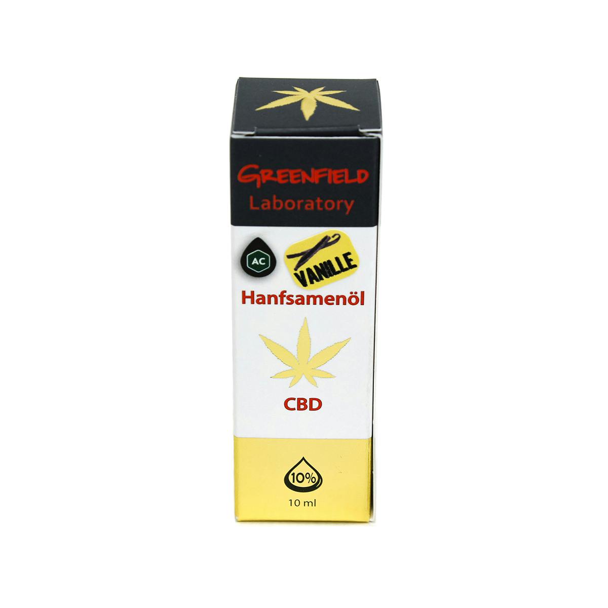 Greenfield - CBD Öl 10% mit Vanille 10ml Greenfield Laboratory - 1