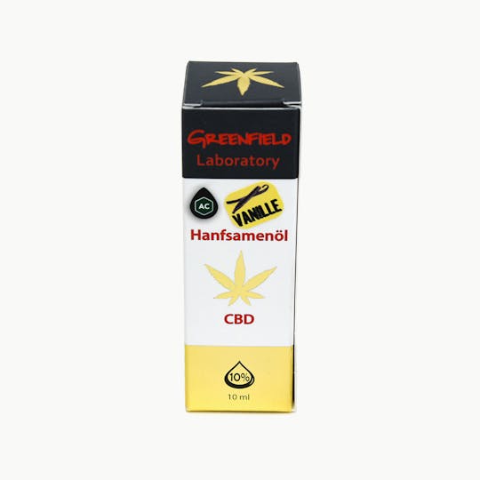 Greenfield - CBD Öl 10% mit Vanille 10ml Greenfield Laboratory - 1