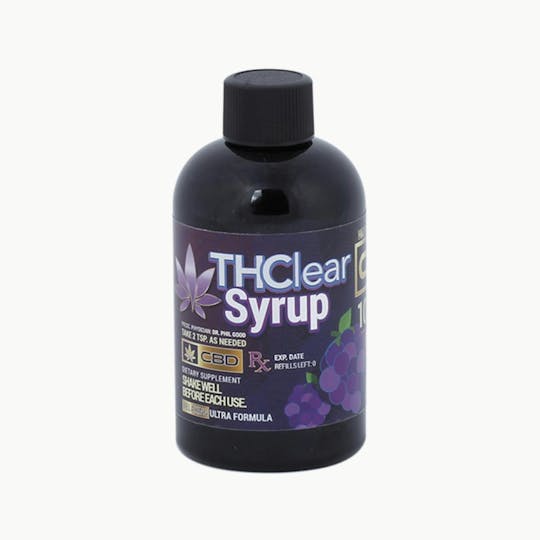 THClear - Grape CBD Syrup 100mg - 1