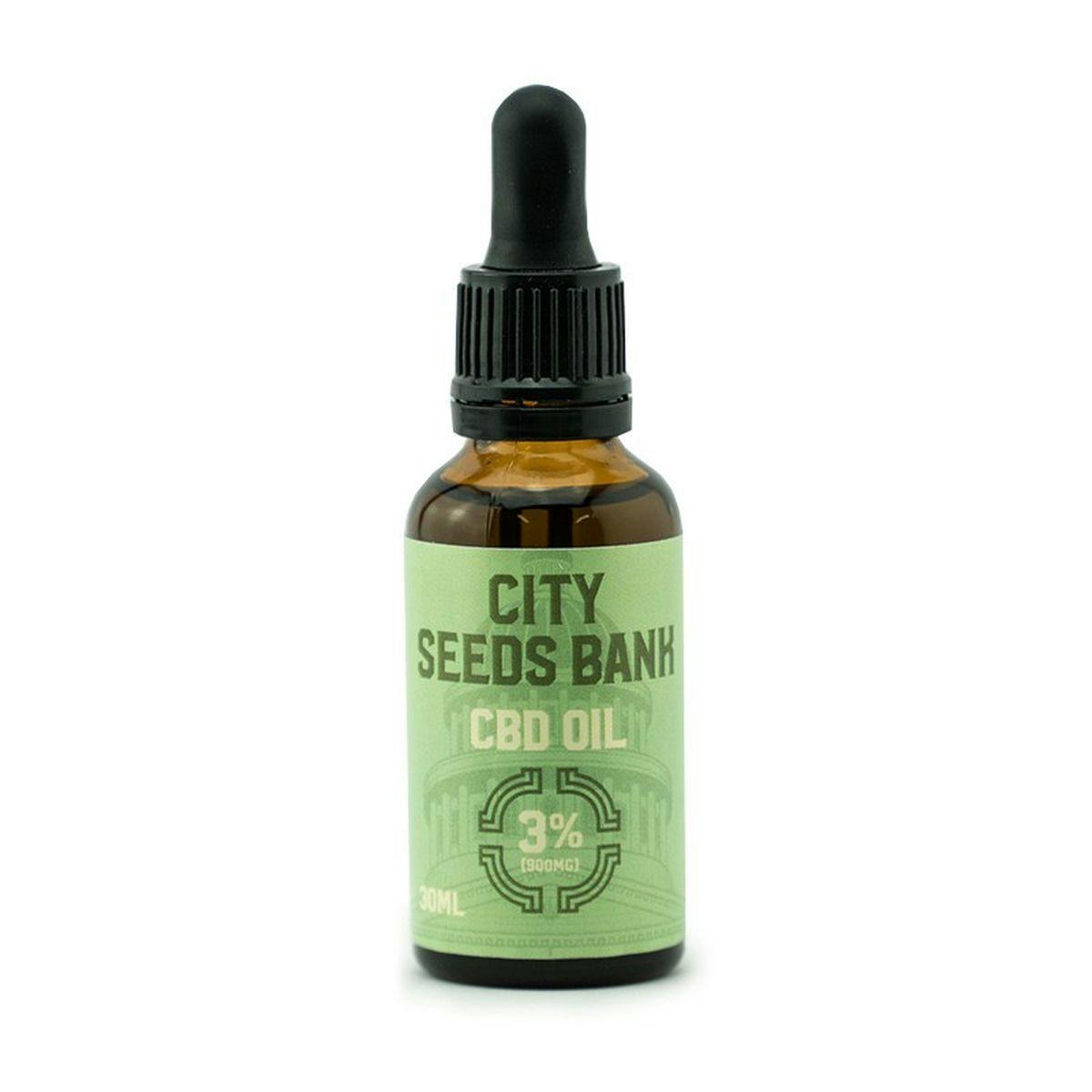 City Seeds Bank - CBD Oil – 3 percent 30ML - 1