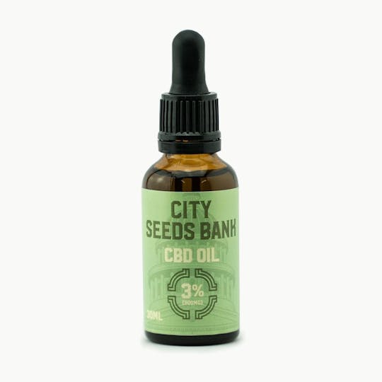 City Seeds Bank - CBD Oil – 3 percent 30ML - 1