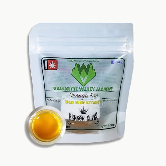 Willamette Valley Alchemy LLC - Orange Fire High Terpene Extract - 1