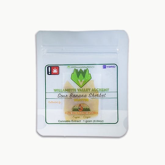 Willamette Valley Alchemy LLC - Sour Banana Sherbet Shatter - 1
