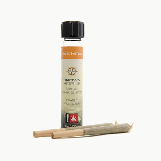 Grown Rogue - Grown Rogue | Violet Femme | 2pk Pre-Rolls - 1