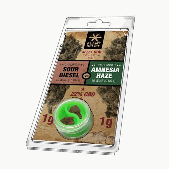 Plant Of Life - WAX AMNESIA VS SOUR DIESEL - 1