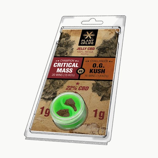 Plant Of Life - WAX OG KUSH VS CRITICAL MASS - 1