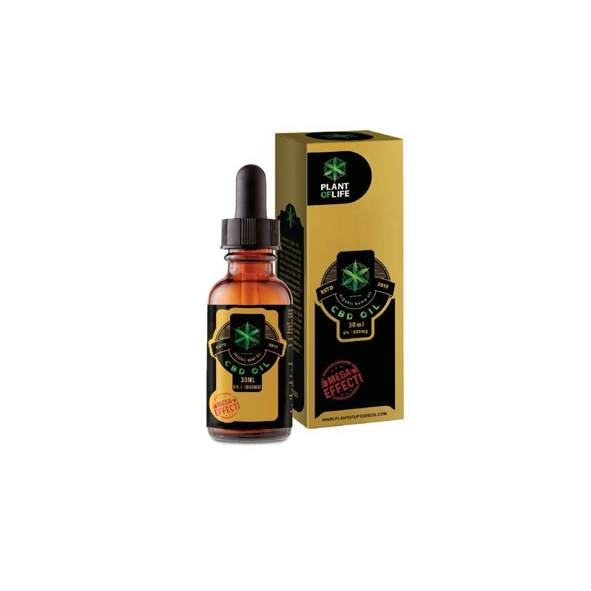 Plant Of Life - CBD OIL 6%-30ml-1800mg - 1