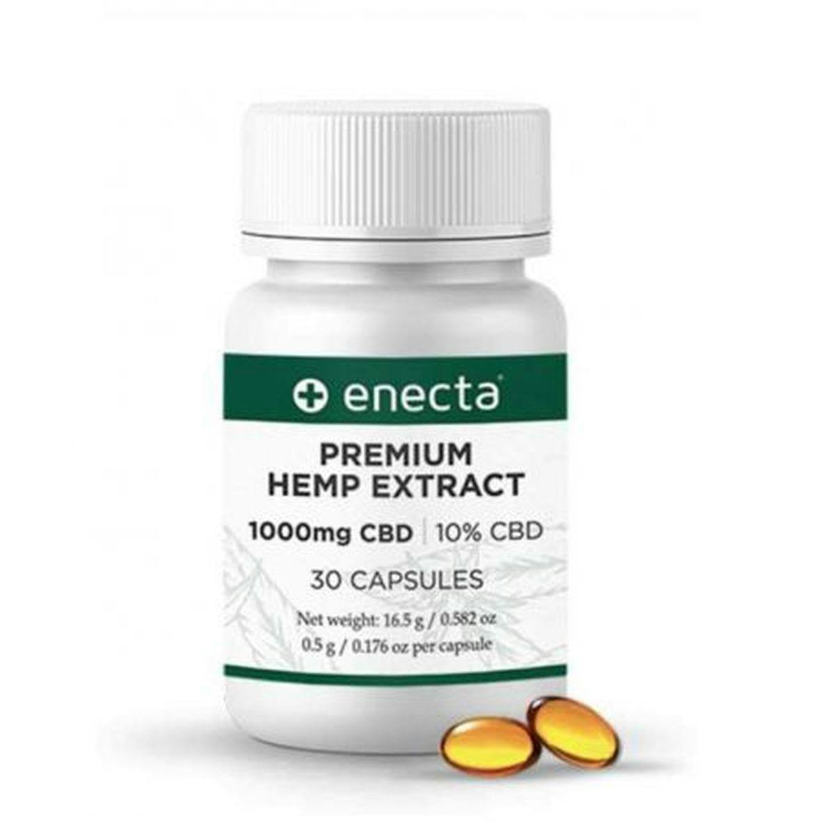 Enecta - Premium Hemp Extract CBD Capsules - 1