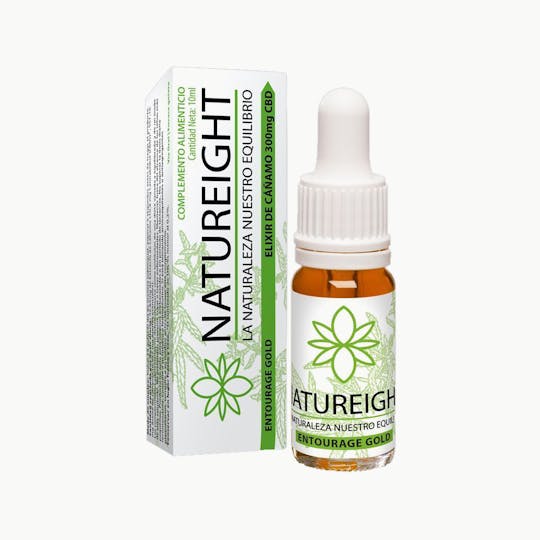 Natureight - Entourage Gold CBD Oil 300mg - 1