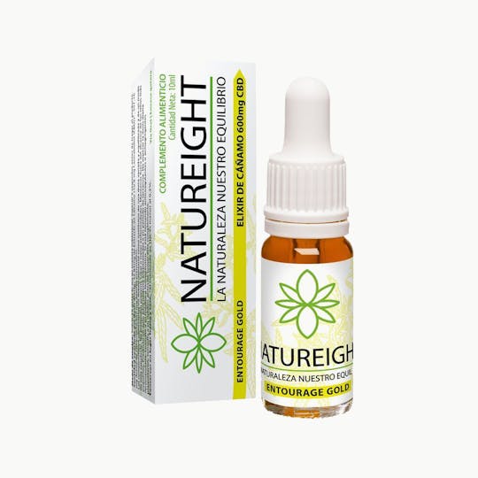 Natureight - Entourage Gold CBD Oil 600mg - 1