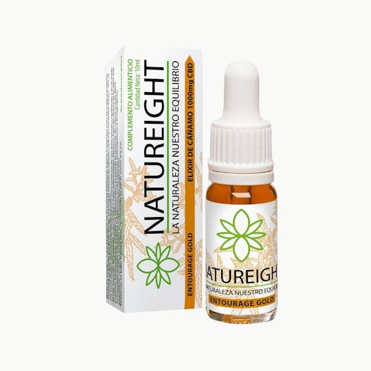 Natureight - Entourage Gold CBD Oil 1000mg - 1