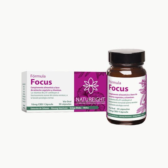 Natureight - Focus Composition Caps 30mg - 1