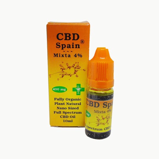 CBD Spain - Mixta 4% – 10ml – 400mg – 250 drops - 1