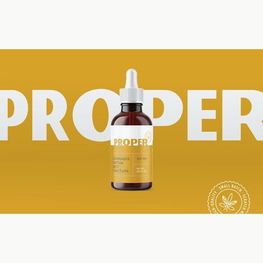 Proper Bakehouse - Sativa MCT Tincture 200mg - 1