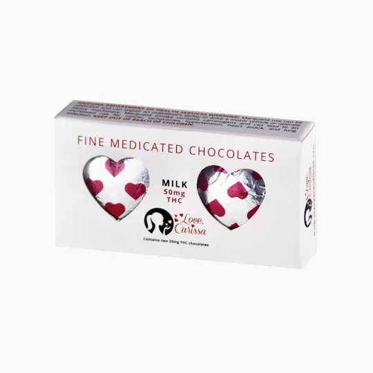 Love, Carissa - Love, Carissa Milk Chocolates 50mg - 1