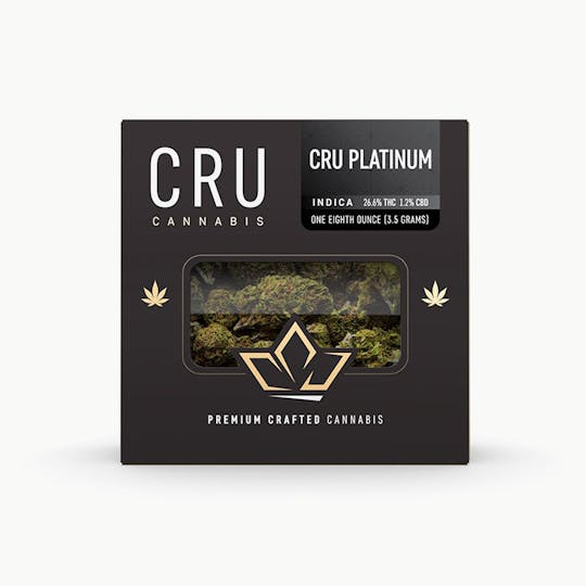 CRU Cannabis - CRU Platinum (3.5 Grams) - 1