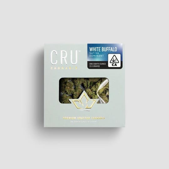 CRU Cannabis - White Buffalo (3.5 Grams) - 1
