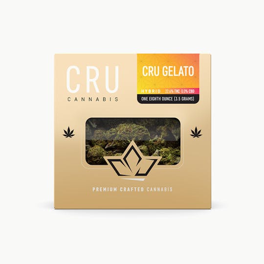CRU Cannabis - CRU Gelato (3.5 Grams) - 1