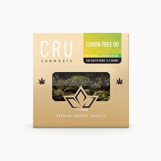 CRU Cannabis - Lemon Tree OG (3.5 Grams) - 1