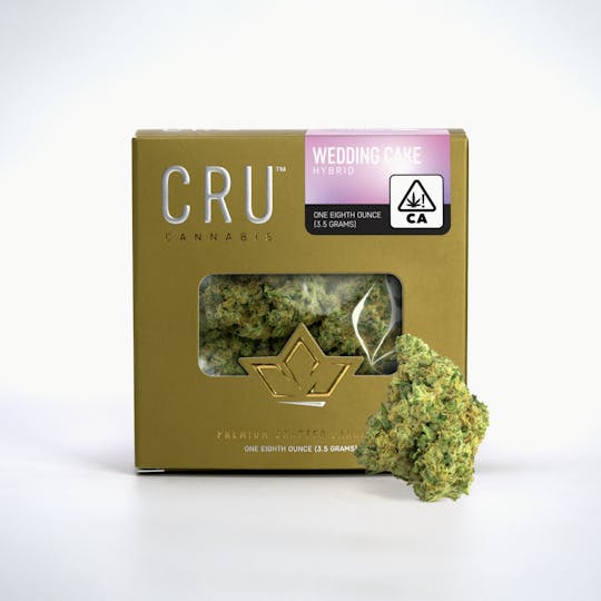 CRU Cannabis - Wedding Cake (3.5 Grams) - 1
