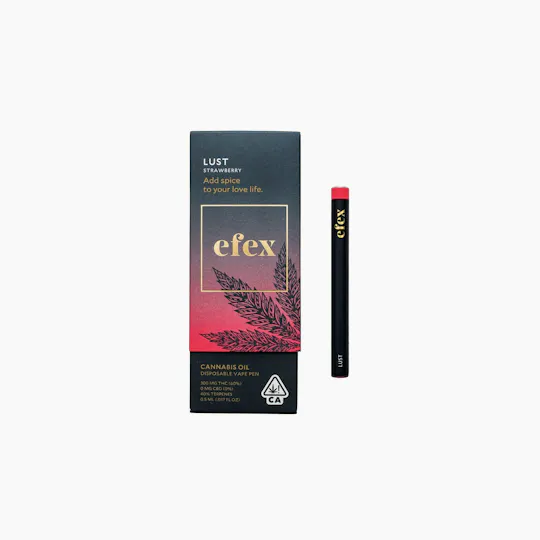 EFEX Oils - LUST Disposable Vape Pen - 1