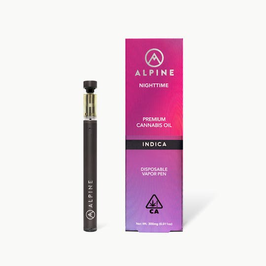Alpine Vapor - True OG - Indica - THC Disposable Pen 300mg - 1